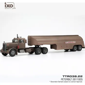 autíčko Peterbilt 281 (1955) s cisternovým návěsem - Hnědá 1:43 IXO