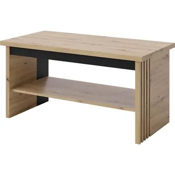 Konferenční stolek Konferenční stolek ND-13 Nadia dub artisan / černý mat, 115 x 56 cm