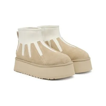 Dámská zimní obuv Ugg Sněhule W Classic Mini Dipper Sunwave 1167591 Béžová 41