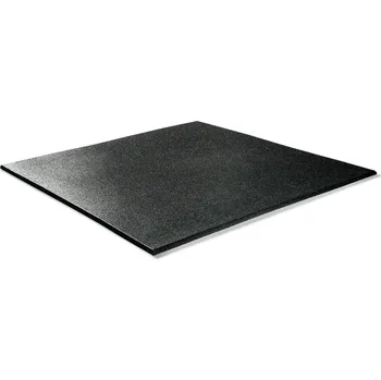 podložka na cvičení Sportovní podlaha Granuflex - Basic 1,5cm, černá 100x100x1.5