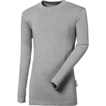 triko dlouhé dětské Progress BAMBUS LS ORIGINAL šedý melír