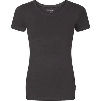 Oblečení a móda triko krátké dámské Progress COFFEE ORIGINAL antracit