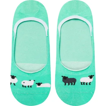 Dámské ponožky Veselé ťapky Černá ovce