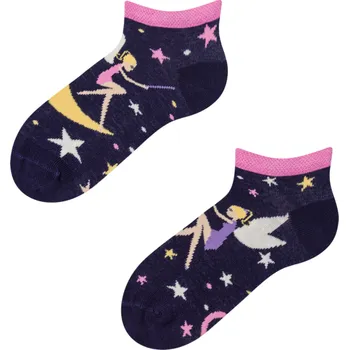 Veselé dětské kotníkové ponožky Víla
