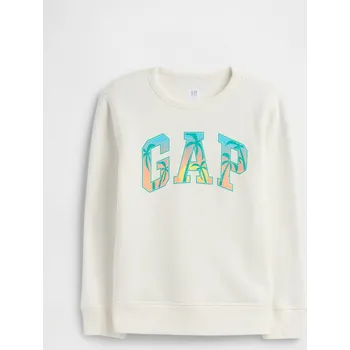 Chlapecká mikina GAP Chlapecké Dětská mikina s logem Gap Bílá 160-162 (2869593)