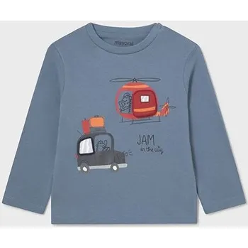 Chlapecké tričko Chlapecké tričko dlouhý rukáv Mayoral 2038-93 modré