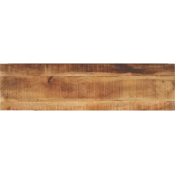 Konferenční stolek vidaXL Stolní deska 120x30x2,5cm obdélníková masivní recyklované dřevo [371299] Barva: Hrubé mangovníkové dřevo (přírodní)