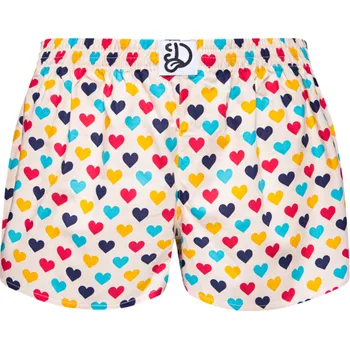 Dámské trenýrky Veselé dámské trenky Barevná srdíčka