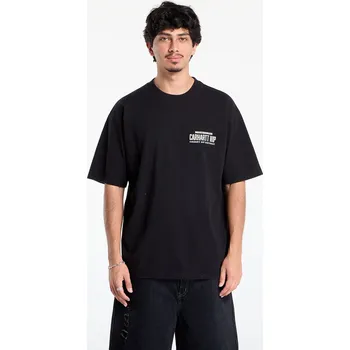 Tričko Carhartt WIP S/S Arcan T-Shirt UNISEX Black Heavy Stone Wash XL