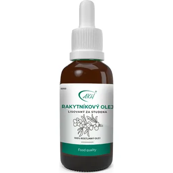 Konzervovaná houba AKH/Karel Hadek RAKYTNÍKOVÝ ROSTLINNÝ OLEJ lisovaný za studena 100 ml