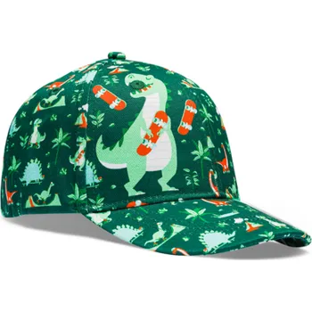 Kšiltovka Veselá dětská kšiltovka Dino na skateboardu