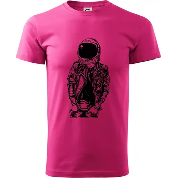 Pánská móda Astronaut Punkster - Klasické pánské triko vyšší gramáže - XL ( Purpurová )