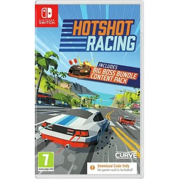 Hra pro Nintendo Hotshot Racing (Switch) Code in a box