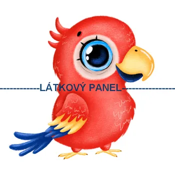 Látkový panel - Dětský - DE-122 Velikost: 15x15cm, Materiál: Kočárkovina