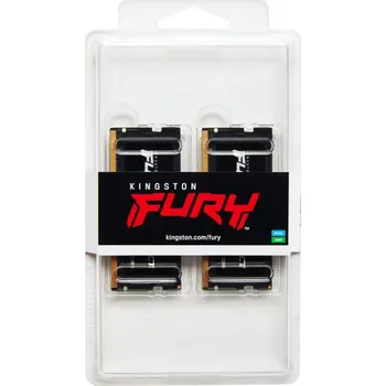 Operační paměť Kingston Kingston FURY Impact/SO-DIMM DDR5/16GB/4800MHz/CL38/2x8GB/Black
