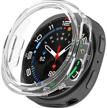 VSECHNONAMOBIL 116010 PC HALF COVER Plastový kryt Samsung Galaxy Watch8 40mm průhledný