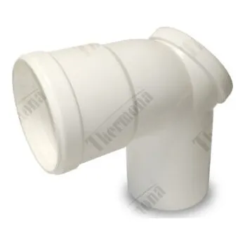 Kotel Koleno 90°, průměr 80mm s inspekčním otvorem, PP 212755