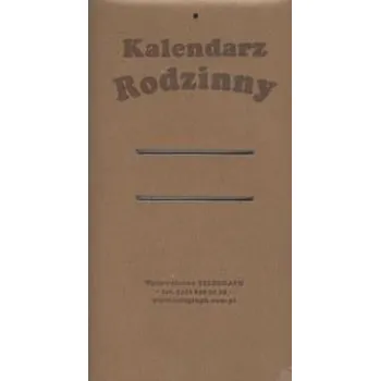 Kalendář Ścianka do kalendarza RODZINNEGO TELEGRAPH