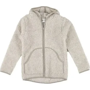 Dámská mikina Vlnka Mikina z ovčí vlny s kapucí světle šedá velikost oblečení XL