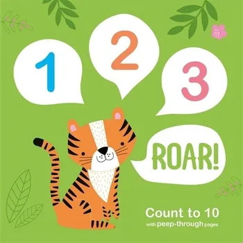 Cizojazyčná kniha 123 Roar! - Autumn Publishing