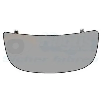 Autosklo Sklo do zrcátka, vnější zrcátko VAN WEZEL 4394834