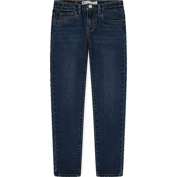 Pánské oblečení Dětské rifle Levi's 710 SUPER SKINNY 4EL190 modrá 95X, vel. 158