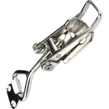 Nábytkové kování Pákový uzávěr uzamykatelný 175x45 mm, nerez A2