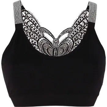 Podprsenka Podprsenka sportovní Victoria Sport Bra 2937 XXL černá