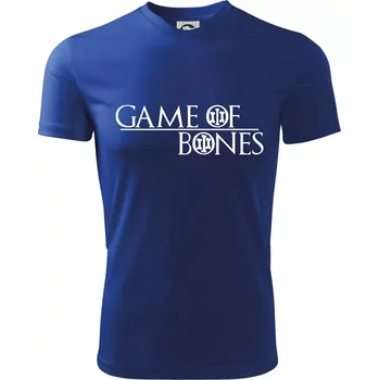 Chlapecké tričko Game of bones - Dětské triko sportovní (dresovina) - 122 cm/6 let ( Královská modrá )