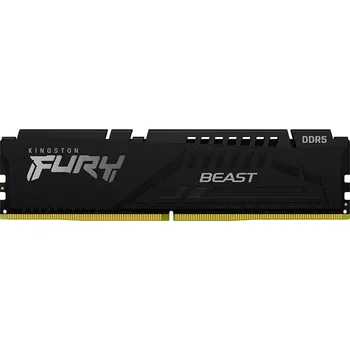 Operační paměť Kingston Kingston FURY Beast/DDR5/128GB/5200MHz/CL40/4x32GB/Black