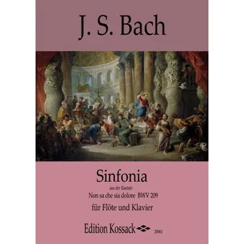 Sinfonia Non sa che sia dolore BWV 209 - pro sólovou flétnu a klavír