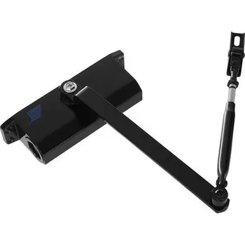 Zavírač dveří Černý dveřní zavírač 35-60 kg