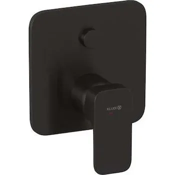 Vodovodní baterie Kludi Renon - Baterie pod omítku, pro 2 spotřebiče, broušený Gunmetal 42763N275