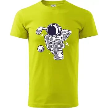 Florbalátor - Klasické pánské triko vyšší gramáže - 2XL ( Limetková )