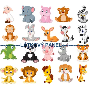 Látkový panel - Dětský - DE-98 Velikost: 20x20cm, Materiál: Bavlna