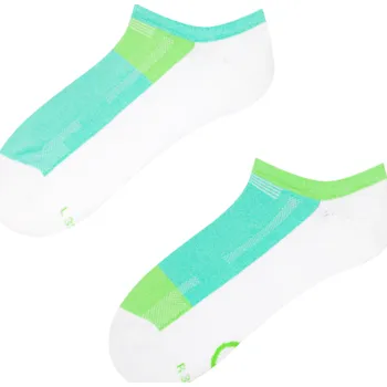 Pánské ponožky Zeleno-mentolové funkční ponožky do tenisek