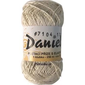 Příze Příze Daniela světle krémová 7104