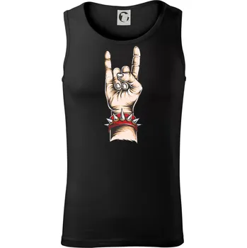 Pánské termoprádlo Rocková ruka s náramkem - Tílko pánské Core - XL ( Černá )