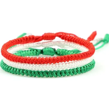 Náramek Ručně pletený vrstvený náramek | módní doplněk, ochranný náramek - Styl 3