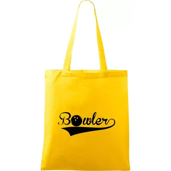 Bowler - Taška bavlněná - 42 x 38 cm ( Žlutá )