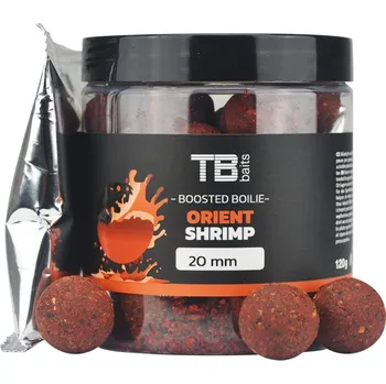 Krmivo pro hospodářské zvíře TB Baits Boosterované Boilie Orient Shrimp 120 g - 24 mm TB Baits Boosterované Boilie Orient Shrimp 120 g - 24 mm