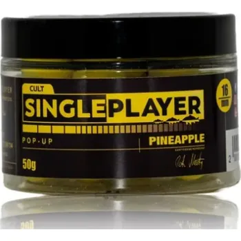 Krmivo pro hospodářské zvíře SINGLEPLAYER Pop-up Boilie Pineapple 50g 16mm SINGLEPLAYER Pop-up Boilie Pineapple 50g 16mm
