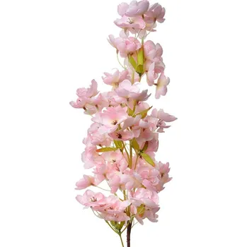 umělá květina Dekorace umělá květina s růžovými květy - 16*8*98 cm