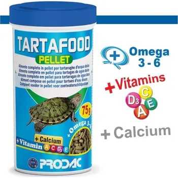 Krmivo pro rybičky PRODAC Tartafood Pellets 250ml