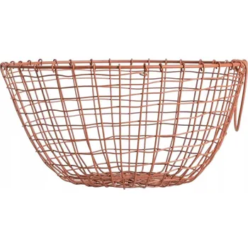 Obraz Univerzální kovový koš červený