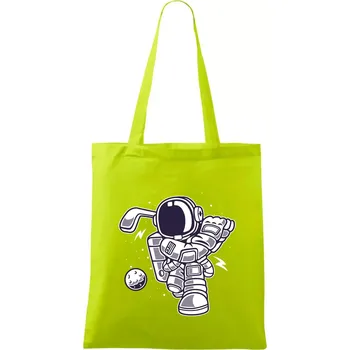 Florbalátor - Taška bavlněná - 42 x 38 cm ( Limetková )