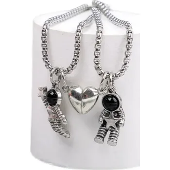 Náhrdelník Magnetický párový náhrdelník pro dva | párový šperk, náhrdelník** - 2PC-201673808