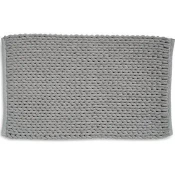 Protiskluzová podložka Kela Marie koupelnová podložka 65x55 cm obdélníkový šedá KE-23726
