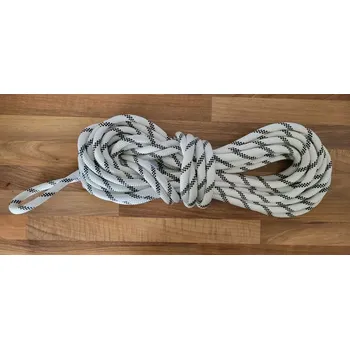 Lany PA s jádrem 11 mm - 8 m - bílá + černá (PA s jádrem 11 mm - 8 m - bílá + černá)