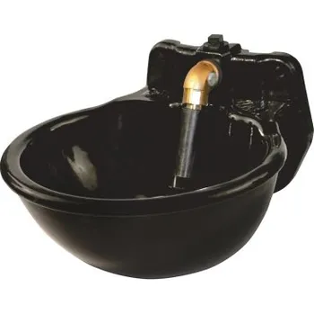 napáječka pro hospodářská zvířata Kerbl Napáječka misková vyhřívaná 80W, 1,6l, smaltovaná